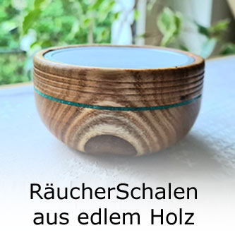 RucherSchalen aus edlem Holz