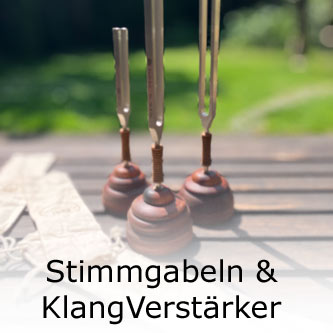 Stimmgabeln und Verstärker
